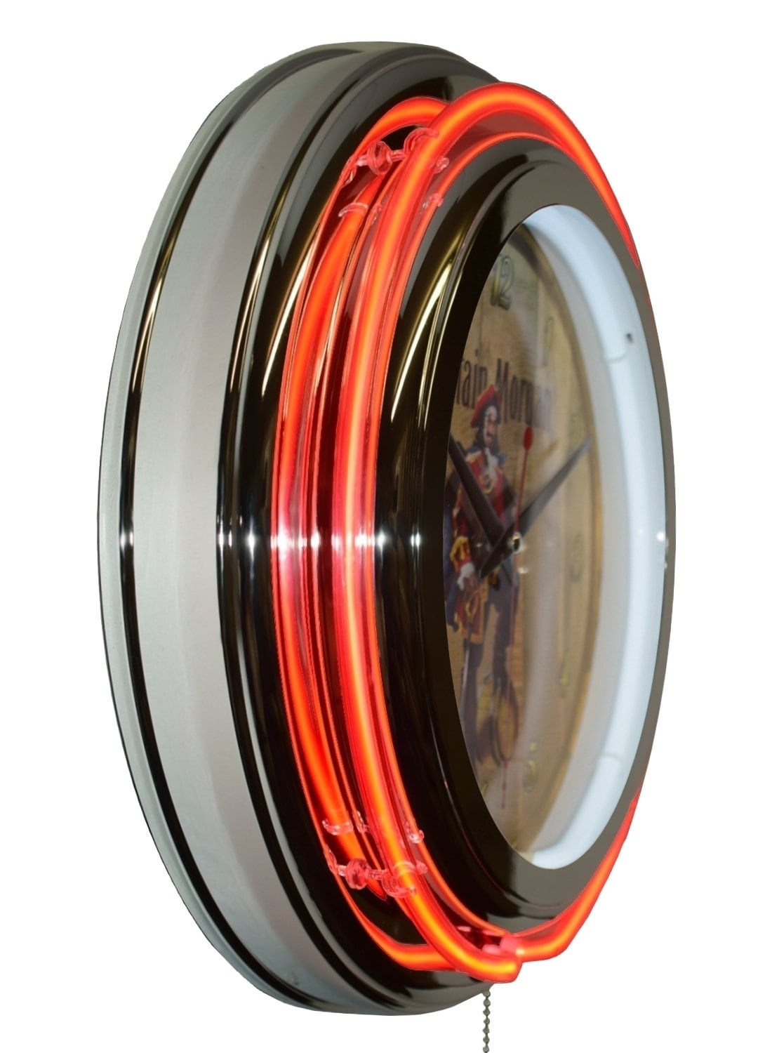 Captain Morgan Original Spiced Rum Orange Double Neon Bar Clock - Etsy