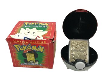 Pokemon Burger King Gold Etsy