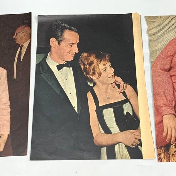 Actress Patty Duke Vintage 3 Picture Cut Outs from Old Movie Magazines