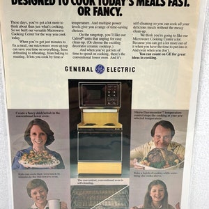 Vtg 1972 GE General Electric Genuine Magazine Advertisement Print Ad Ephemera