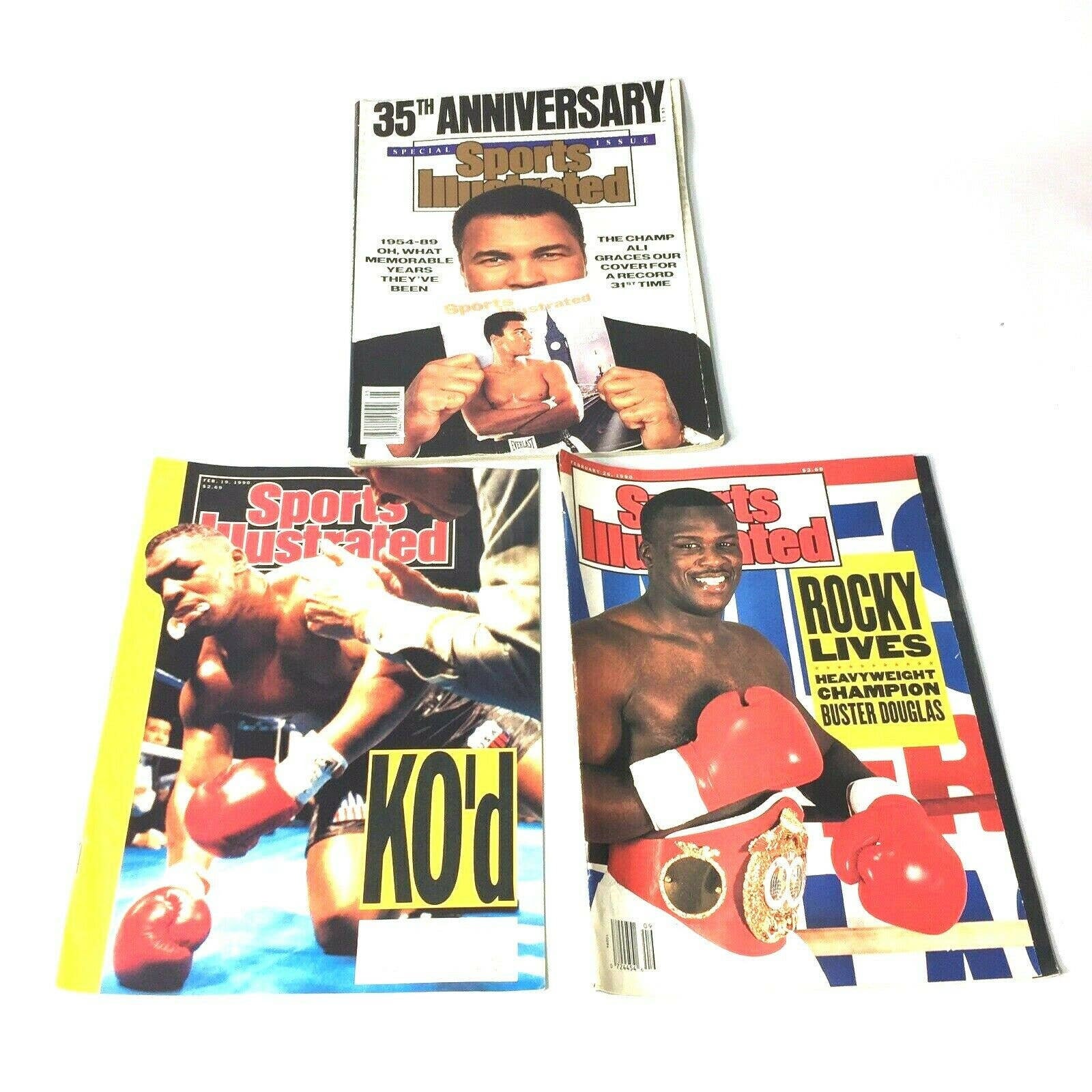 Buster Douglas, Heavyweight Boxing Sports Illustrated Cover Metal