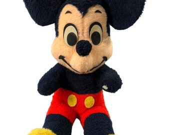 Vintage Walt Disney California Mickey Mouse Stuffed Animal Toy Doll 20"