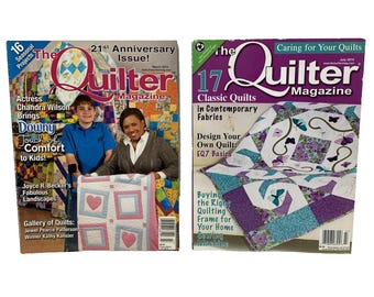 2 The Quilter Magazines March & July 2010 Quilt Patterns