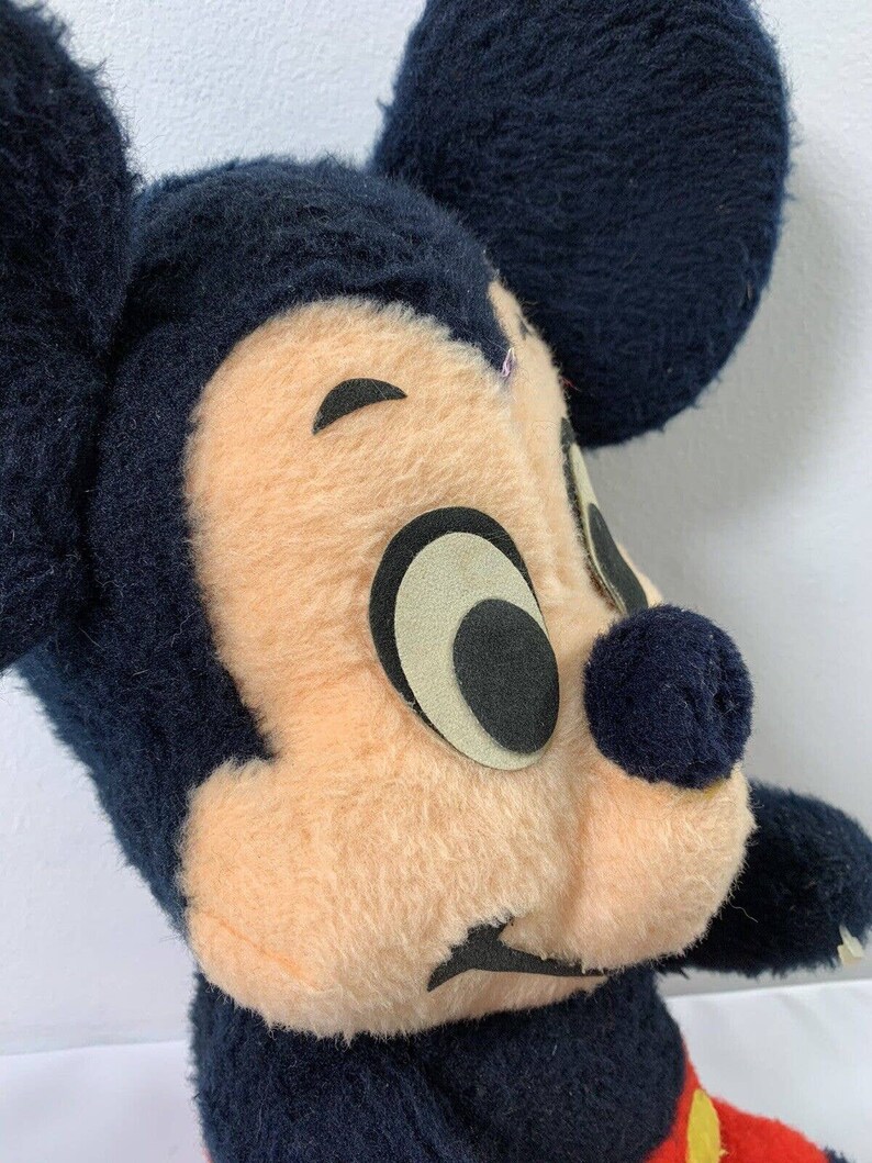 Vintage Walt Disney California Mickey Mouse Stuffed Animal Toy Doll 20" image 3