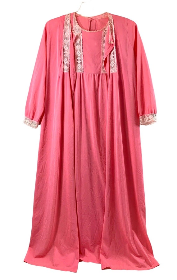 Vintage JC Penney Nightgown and Robe Womens Medium