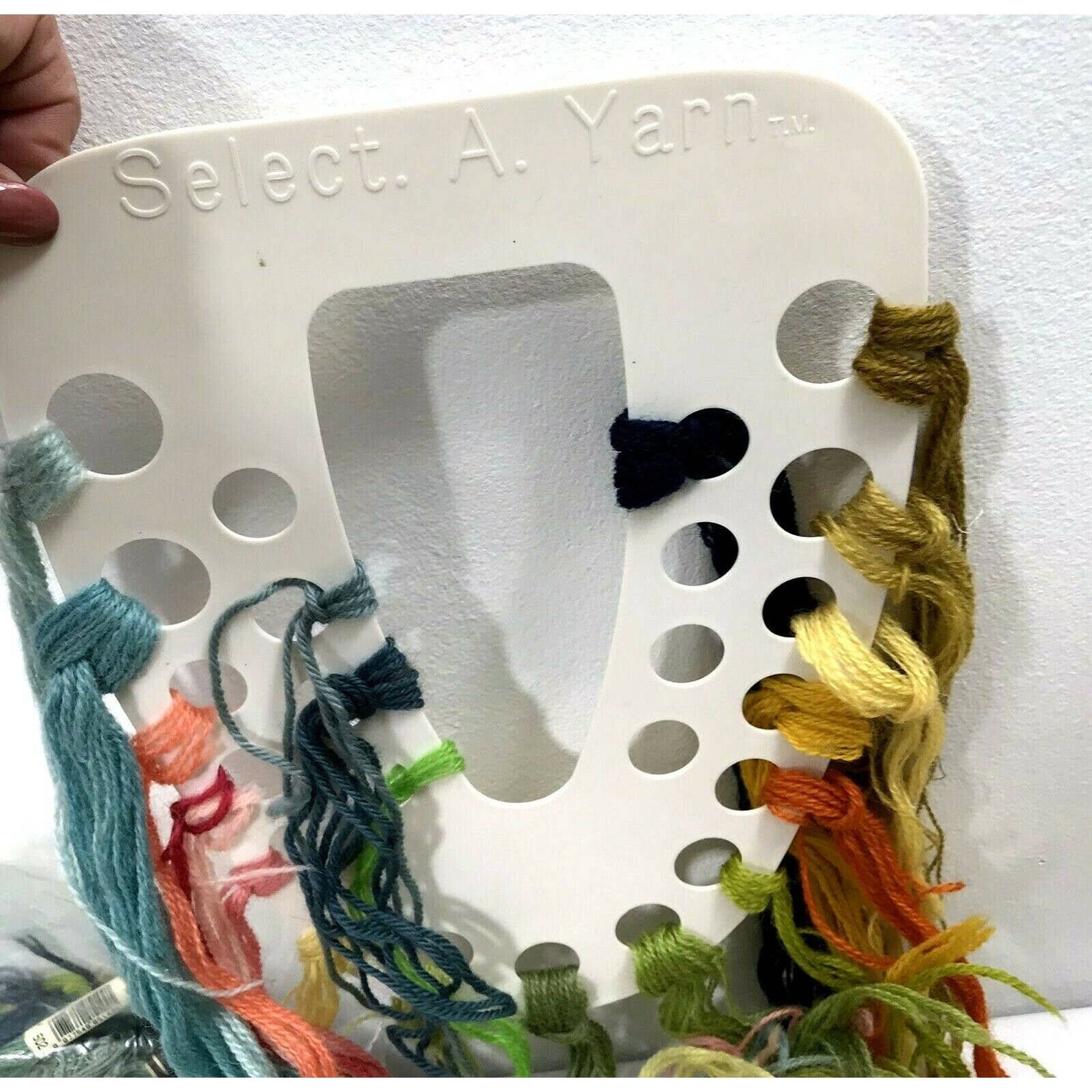 Vintage embroidery thread yarn holder organizer  cross stitch  etsy Vintage embroidery thread yarn holder organizer  cross stitch  etsy