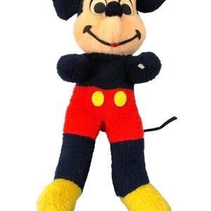 Vintage Walt Disney California Mickey Mouse Stuffed Animal Toy Doll 20" image 2