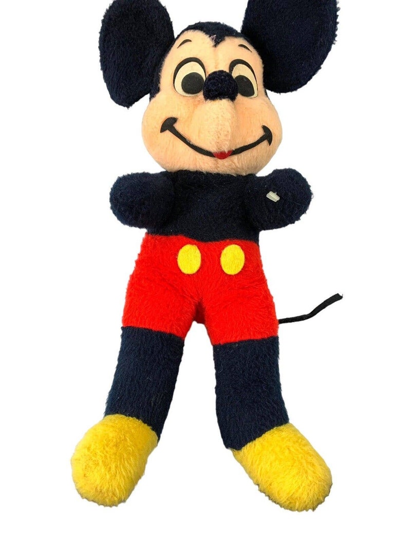 Vintage Walt Disney California Mickey Mouse Stuffed Animal Toy Doll 20" image 2