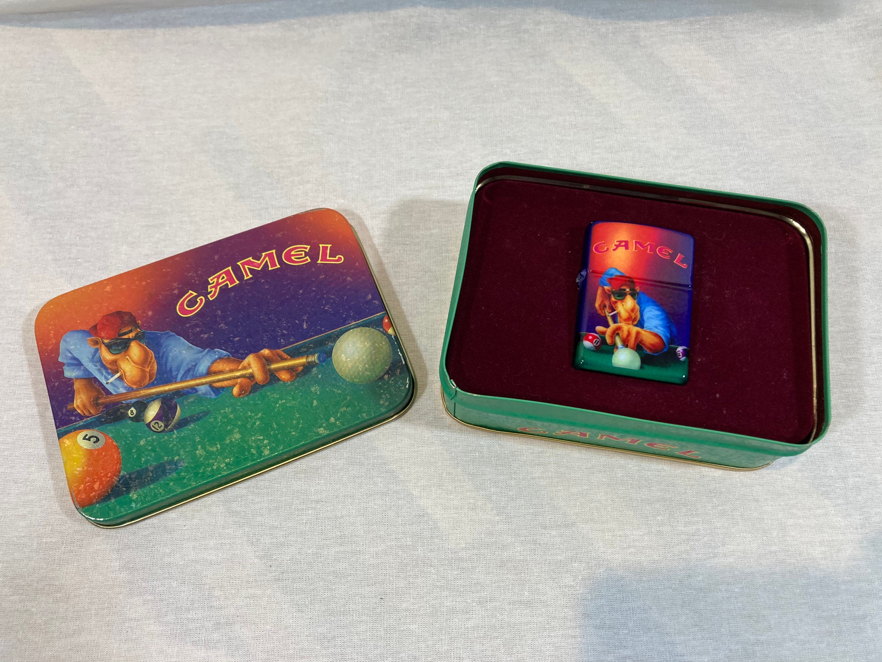 1993 RJRTC Camel Joe Zippo “pool Player” Rare Tin - Etsy 1993 RJRTC Camel Joe Zippo “pool Player” Rare Tin - Etsy