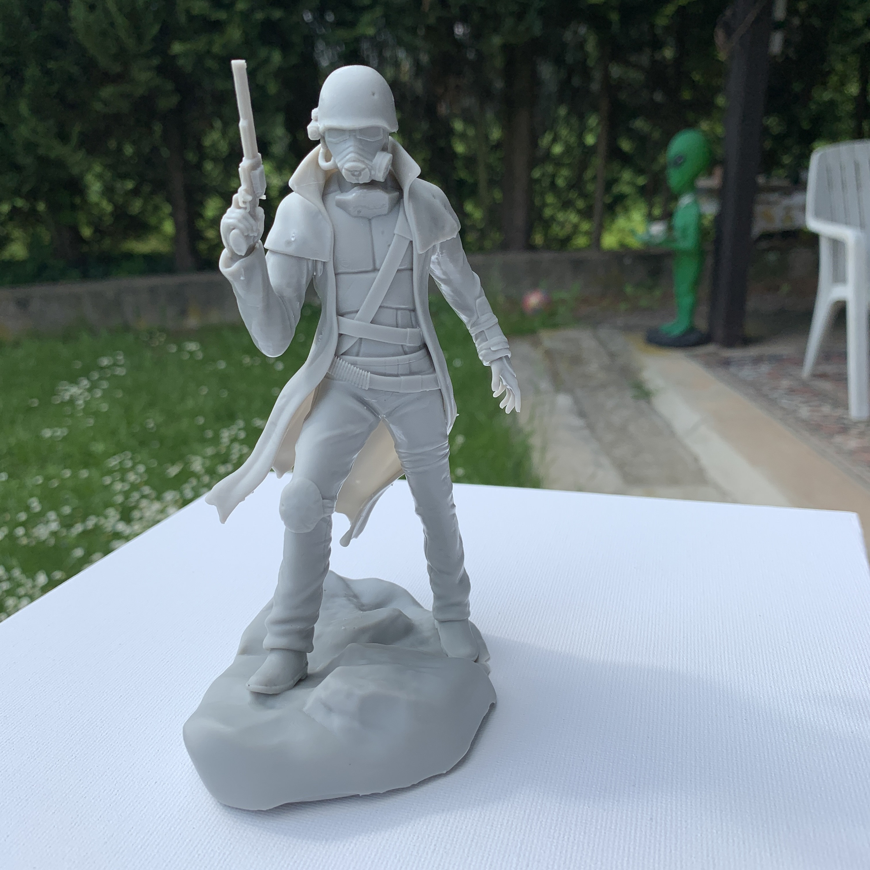 Fallout New Vegas Action NCR Ranger Figure Prop 3D Printed