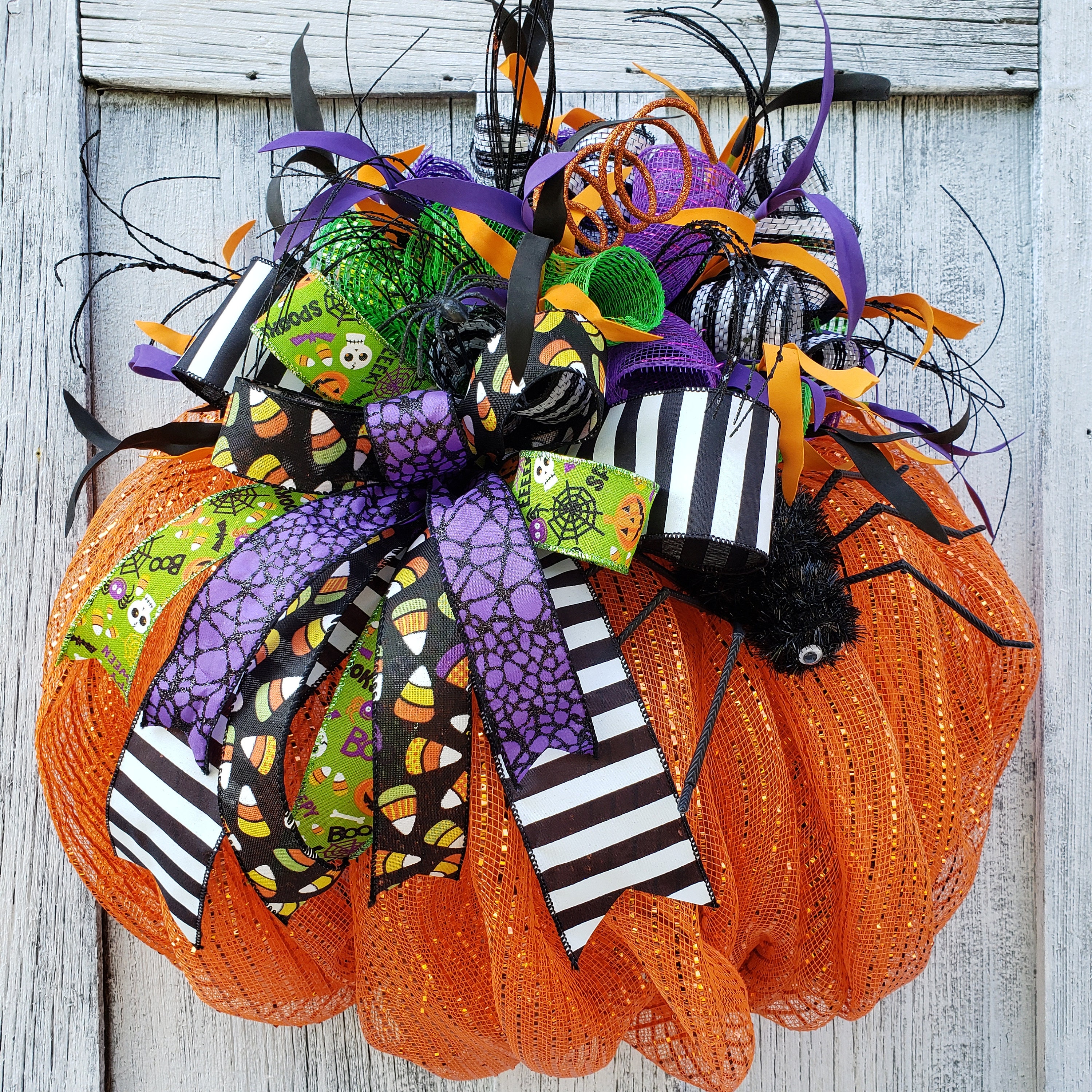 Pumpkin wreath sale