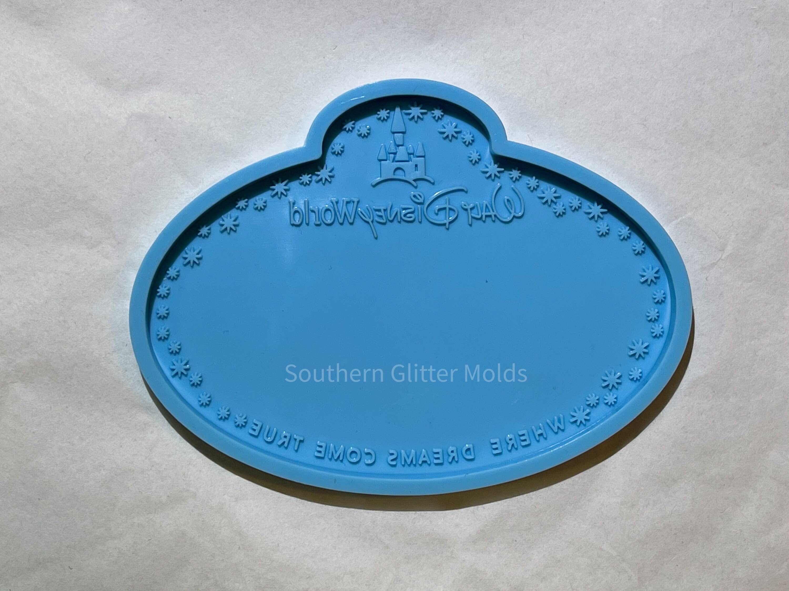 WD Name Badge Silicone Mold Etsy