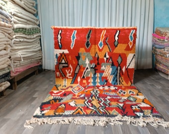 Multicolored Rugs . Moroccan Berber Rugs for Your Living Room .Tapis berber