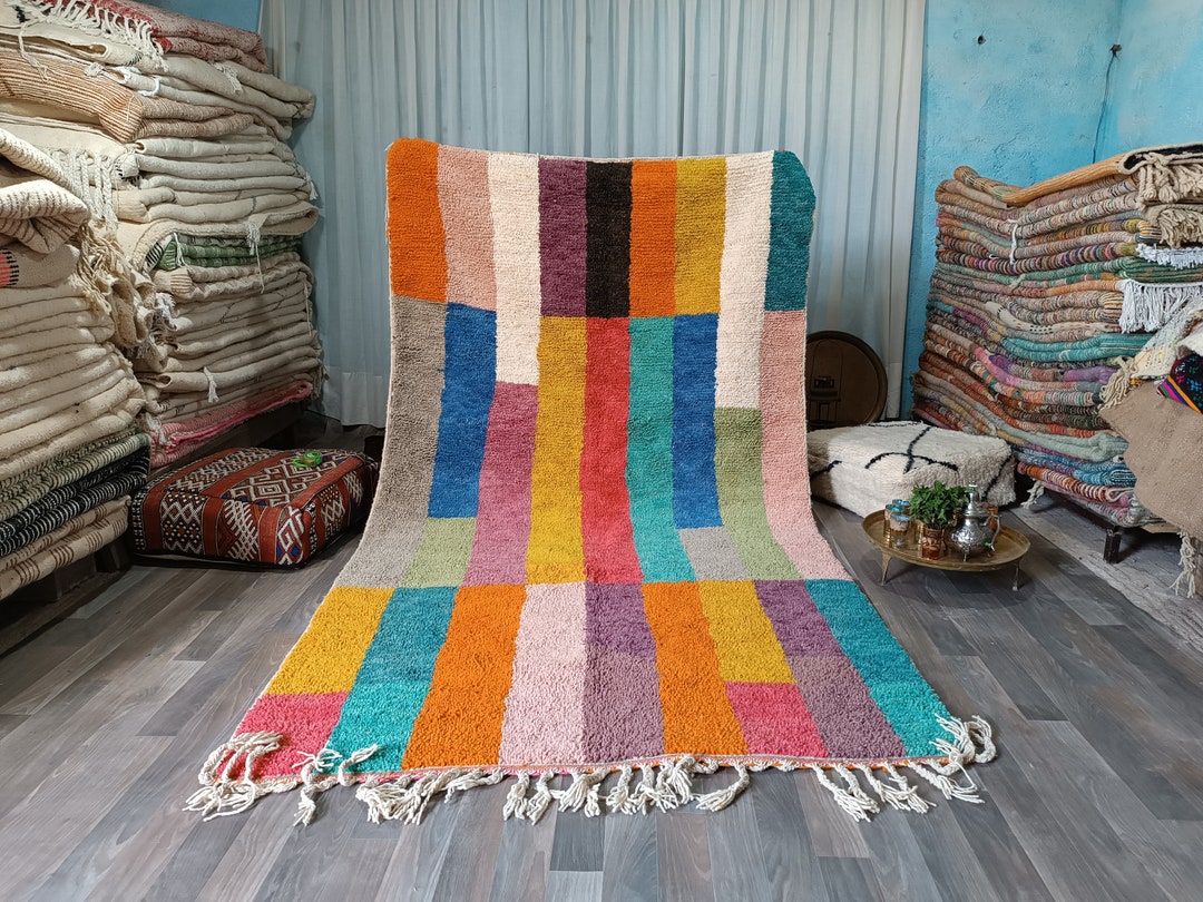 Rugs Rainbow Aesthetic for Your Bedroom Moroccan Tapestry Aesthetic