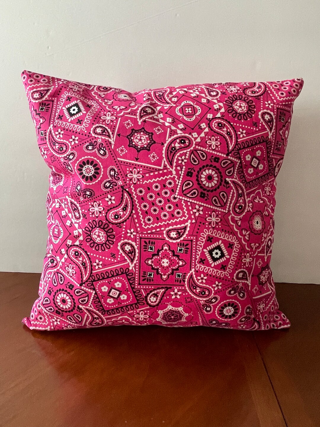 Fabric Envelope Pillow Cover Handmade Pillow Sham Etsy