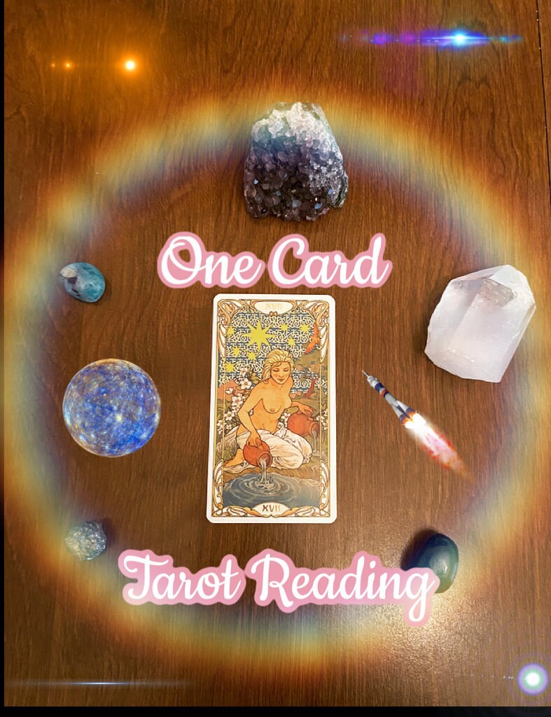QUICK TAROT ONE card blind reading!