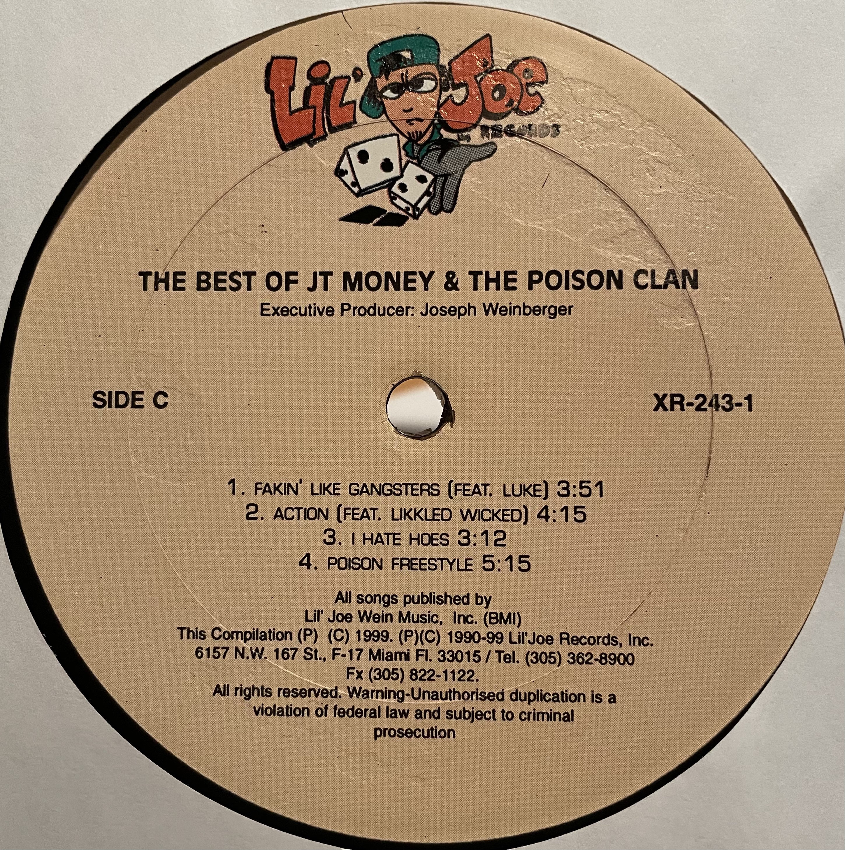 The Best of JT Money & the Poison Clan ( Double LP / Radio Version