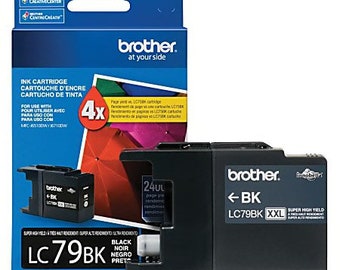 Brother Printer LC-79BK Super High Yield (XXL) Cartridge Ink - Black