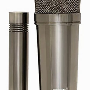 MXL CR 24 2 large and small capsule mic kit Black Chrome image 1