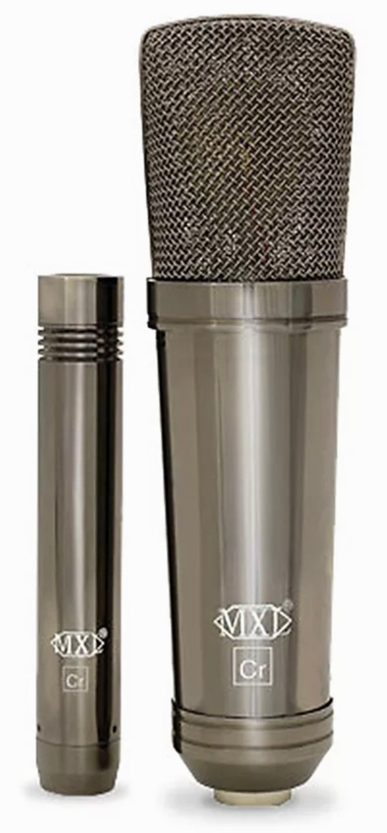 MXL CR 24 2 large and small capsule mic kit Black Chrome image 1