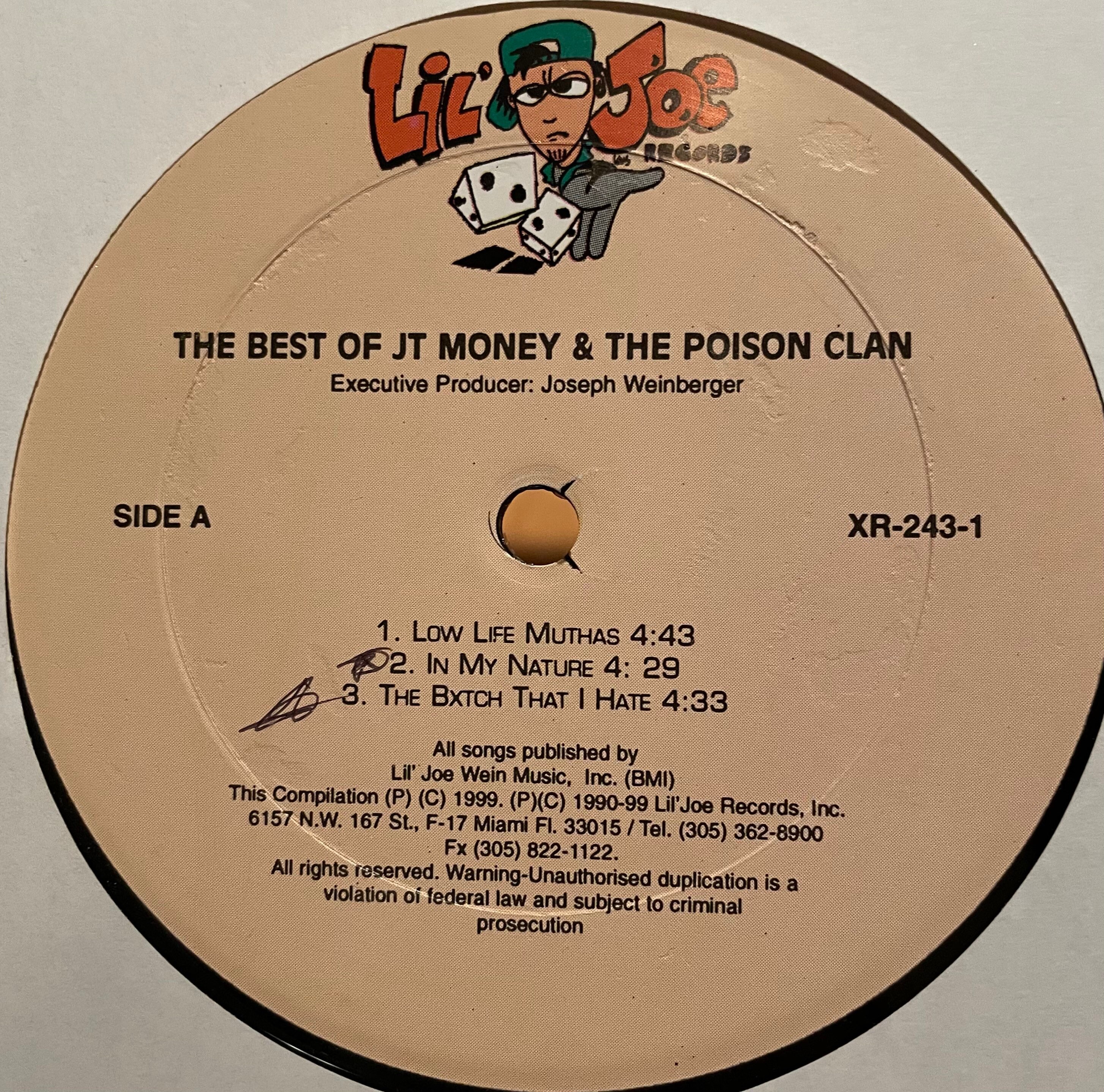 The Best of JT Money & the Poison Clan ( Double LP / Radio Version
