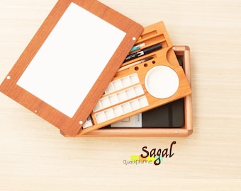 Sagal A5 Travel Watercolor Box