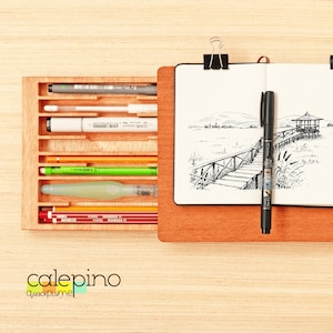 Calepino A5 sketching set for travelling artist
