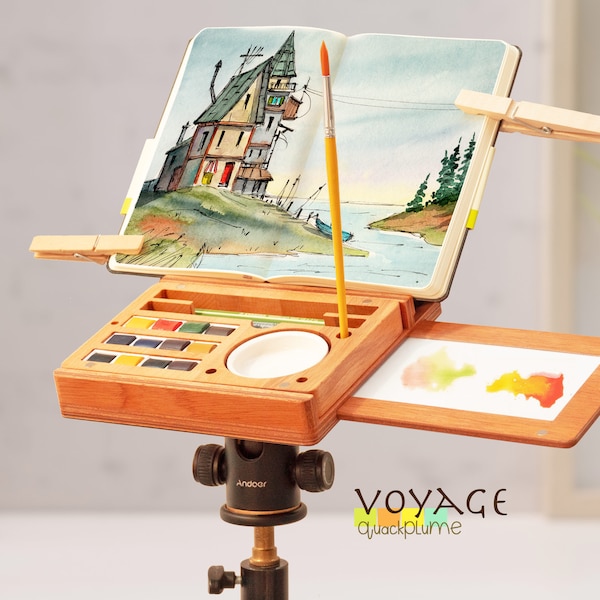 Set di acquerelli Voyage Color A6 per schizzi