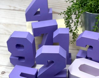 3d printable numbers etsy