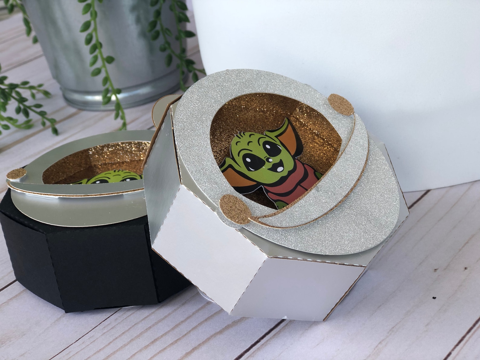 Baby Yoda Favor Boxes Baby Yoda Gift Box Baby Yoda Candy | Etsy