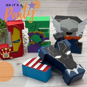Letras 3D vengadores, letras 3d personalizadas, iroman, spiderman, capitan america, fiesta vengadores, decoración dormitorio, fiesta cumpleaños, regalo navidad