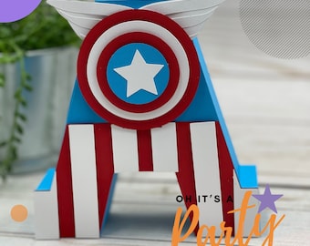 Avengers 3D Letter: Custom Superhero Party Decor
