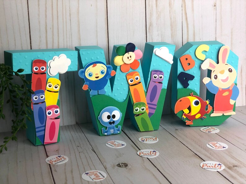 Baby First TV Cake topper Baby First Birthday Baby First TV Etsy