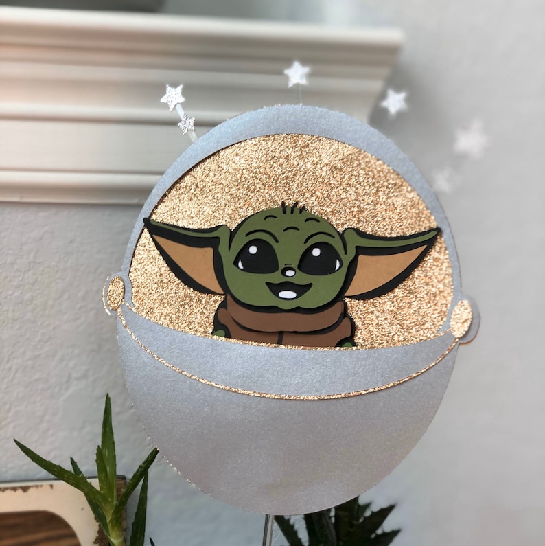 Baby Yoda Cake topper Custom cake topper Star Wars Cake Etsy Baby Yoda Cake topper Custom cake topper Star Wars Cake Etsy