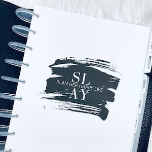 Dashboard del planner, planner A5, planner personale, inserti per planner, planner Half Letter, mini Happy Planner, planner classico
