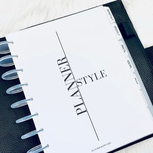 Painéis de planejamento, planejador A5, planejador pessoal, inserções de planejador, planejador de meia letra, mini planejador feliz, planejador clássico