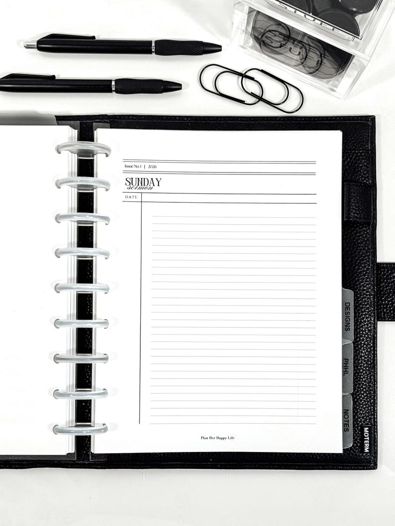 Sunday Sermon Notes, Bible Notes, Church Notes, Faith Planner Inserts ...
