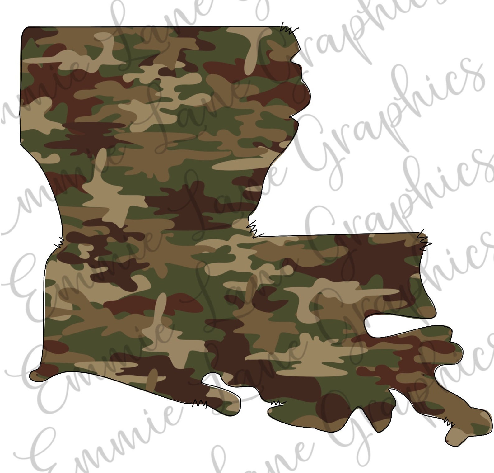 Louisiana Png Camo Print Camouflage Png Graphic Etsy