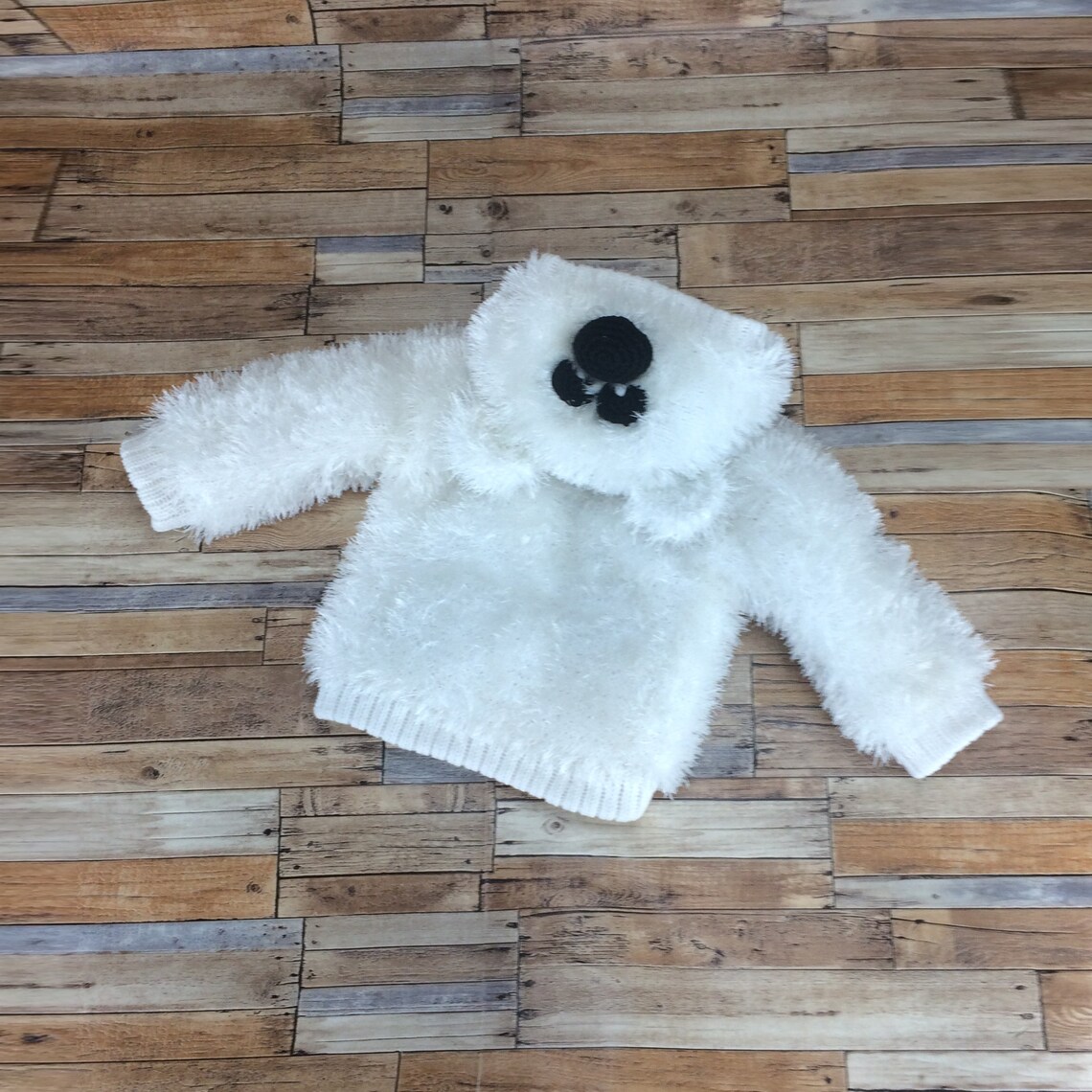 Baby bear outfit Polar bear costume Knitted baby clothes Etsy