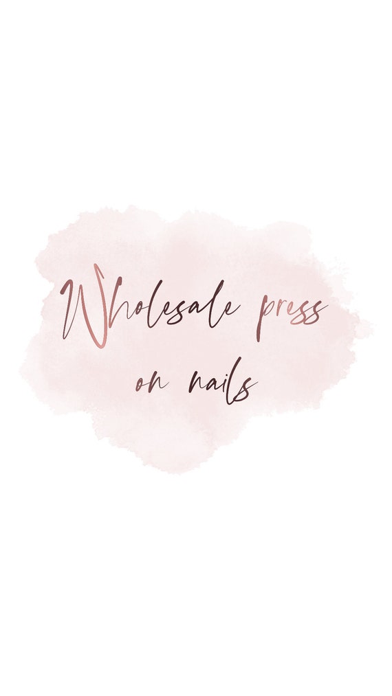 Wholesale Press On Nails False Nails Handmade Press On Etsy