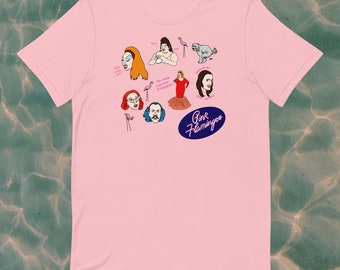 Pink Flamingos John Waters Divine Short-Sleeve Unisex T-Shirt