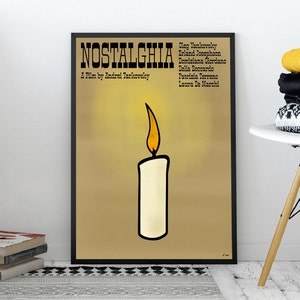 Nostalghia Andrei Tarkovsky Poster