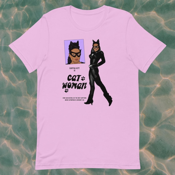 Eartha Kitt Catwoman Unisex T shirt Etsy