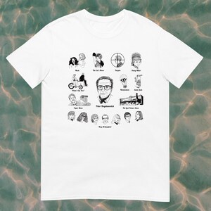 Peter Bogdanovich Films T Shirt Grey White Barbara Streisand Cher Paper Moon