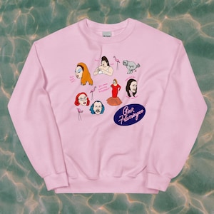 Pink Flamingos John Waters Divine Cult Film Unisex Sweatshirt