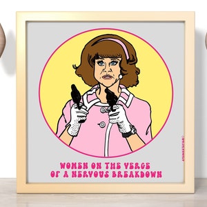 Donne sull&#39;orlo di una crisi di nervi - Poster di Pedro Almodovar