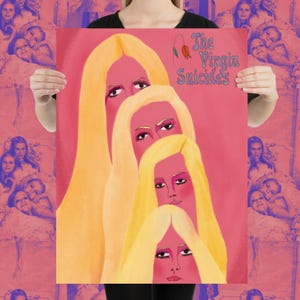 The Virgin Suicides Poster Sofia Coppola Film 90s Nostalgia Sad Girl Aesthetic Teenage Bedroom Decor
