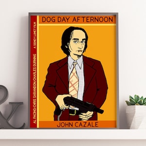 Dog Day Afternoon John Cazale Poster Alternative Film Poster