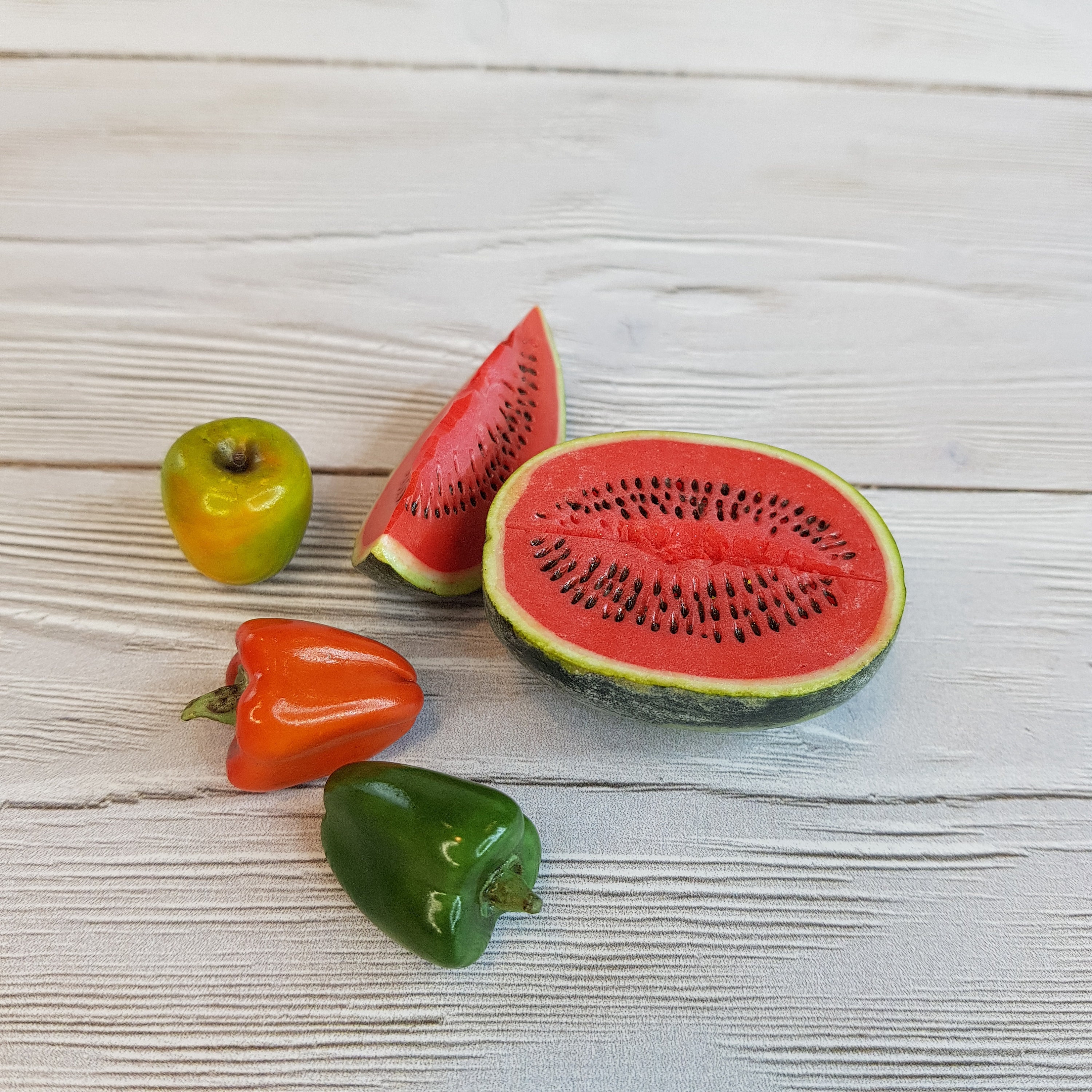 Puppenhaus Miniatur Essen. Roombox Gemüse. Minigarten | Etsy