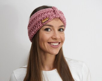 Crochet Headband | Crochet Ear Warmer | HANDMADE Hairband | Wool Headband